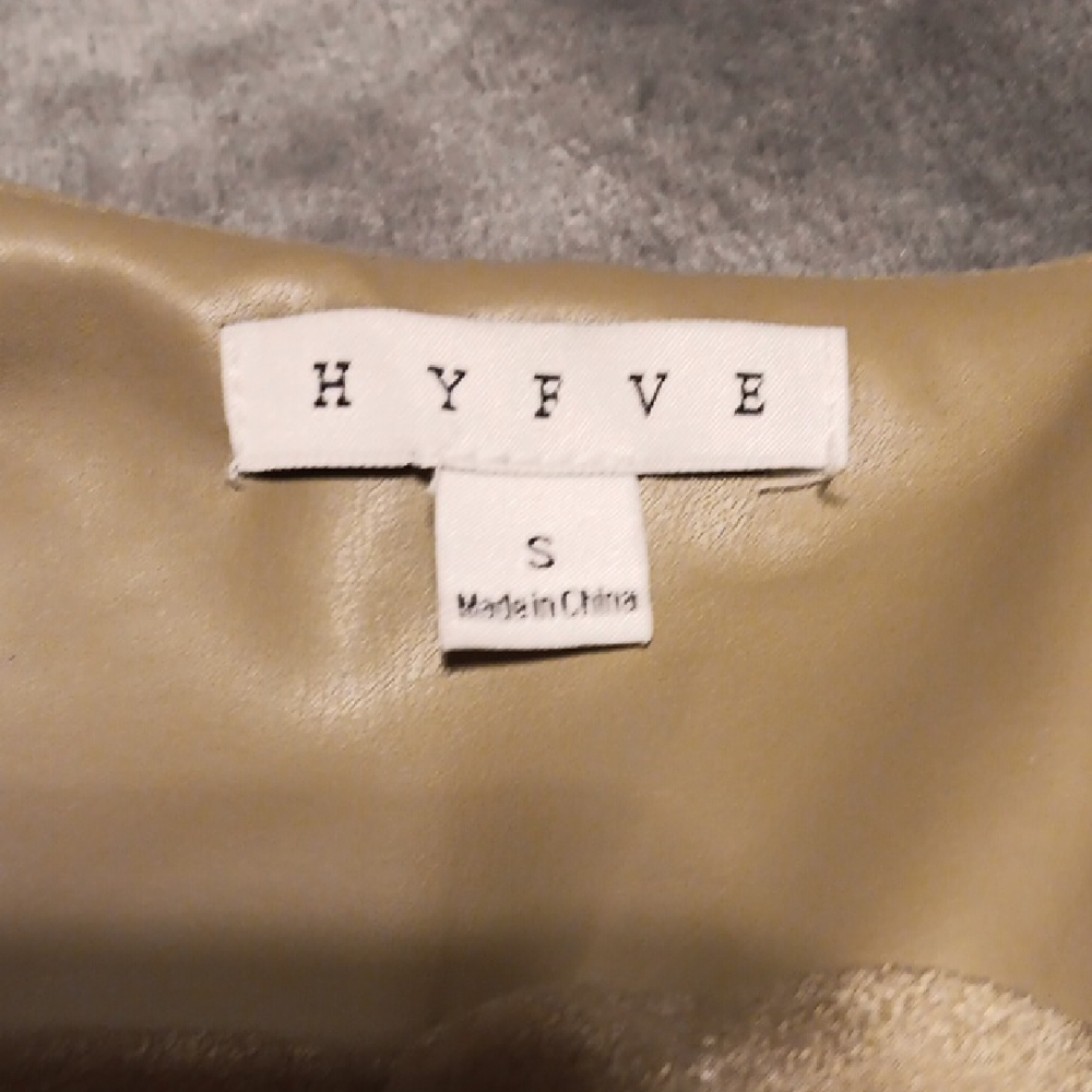 HYFVE Tan Faux Leather Vest - Picture 2 of 5